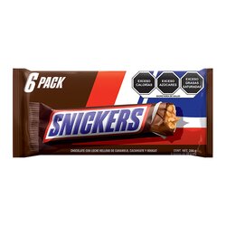 CHOCOLATE SNICKERS CON 6 PZ