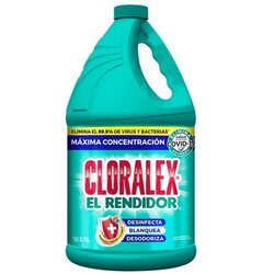 BLANQUEADOR CLORALEX EL RENDIDOR 3.75 LTS