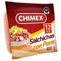 SALCHICHA PAVO CHIMEX 400 GR
